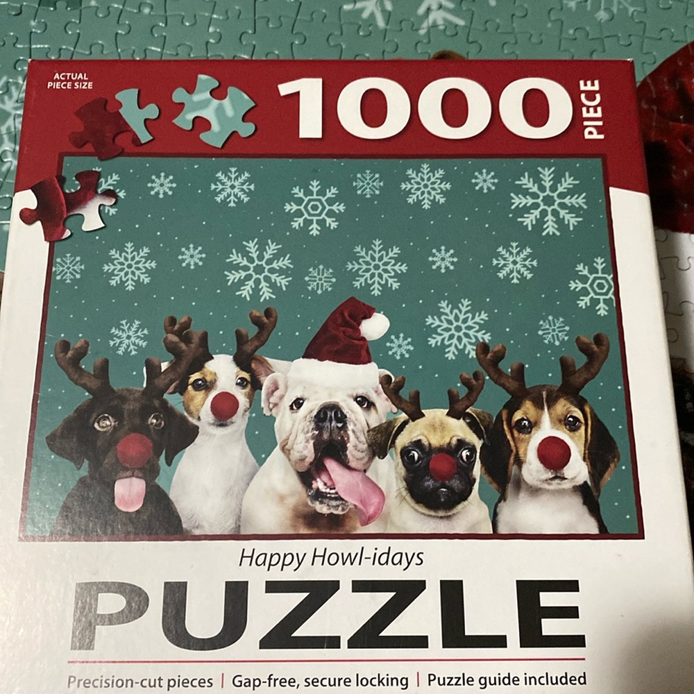 1000 piece puzzle, Happy Howl-idays